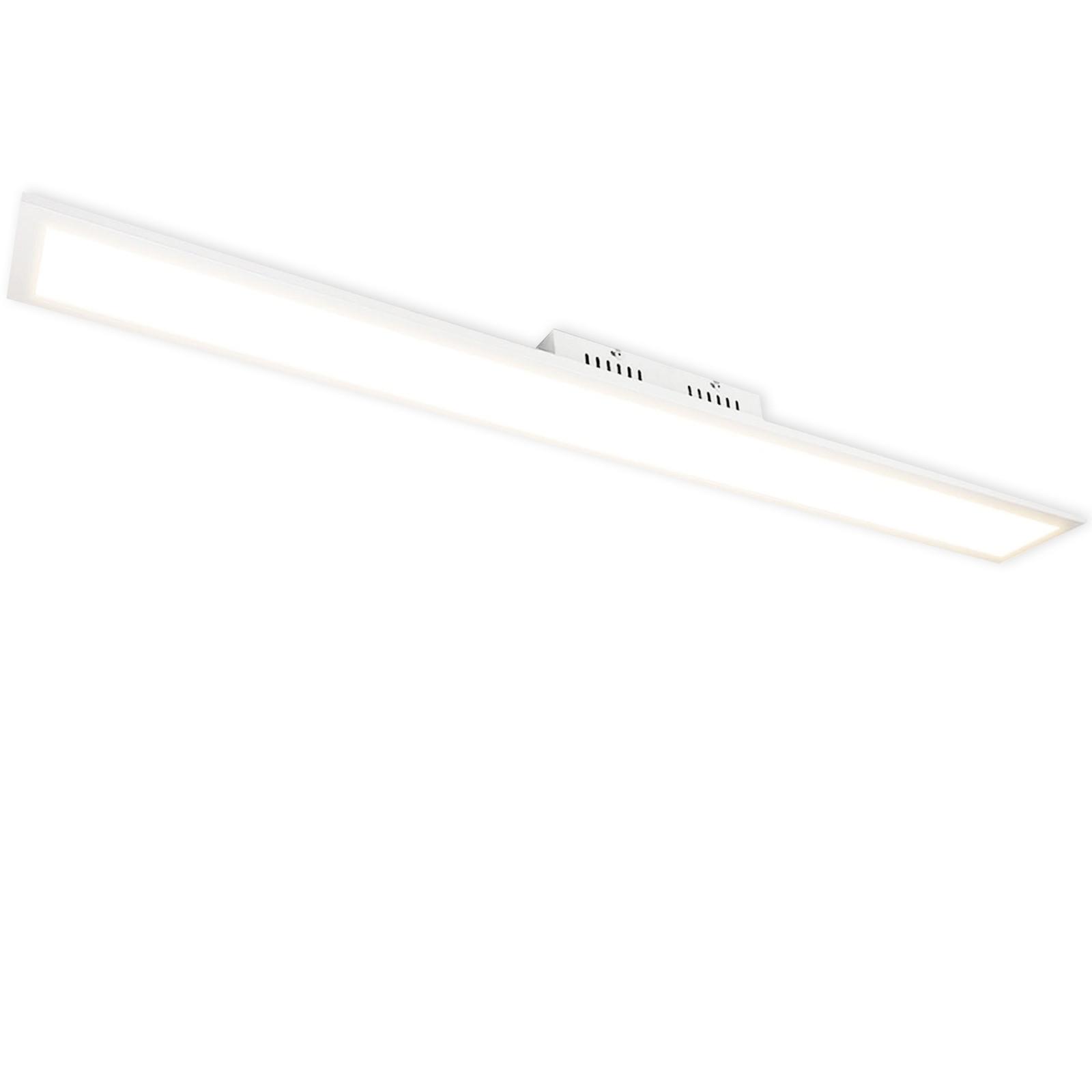LED-DECKENLEUCHTE Oswald 120/15/1 cm - Weiß, Metall (120/15/1cm) - Nettlife