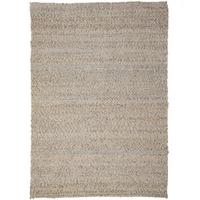 KURZFLORTEPPICH handgewebt GLAVEN, Bouclé-Struktur, Gelb-Grau, 120 x 170 cm - Gelb, Textil (120/170cm) - KADIMA DESIGN