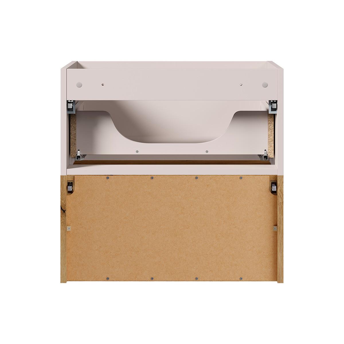 WASCHTISCH 80.4cm Riva Kaschmir - Beige, Holzwerkstoff (80.4/60/40cm) - Petits-meubles