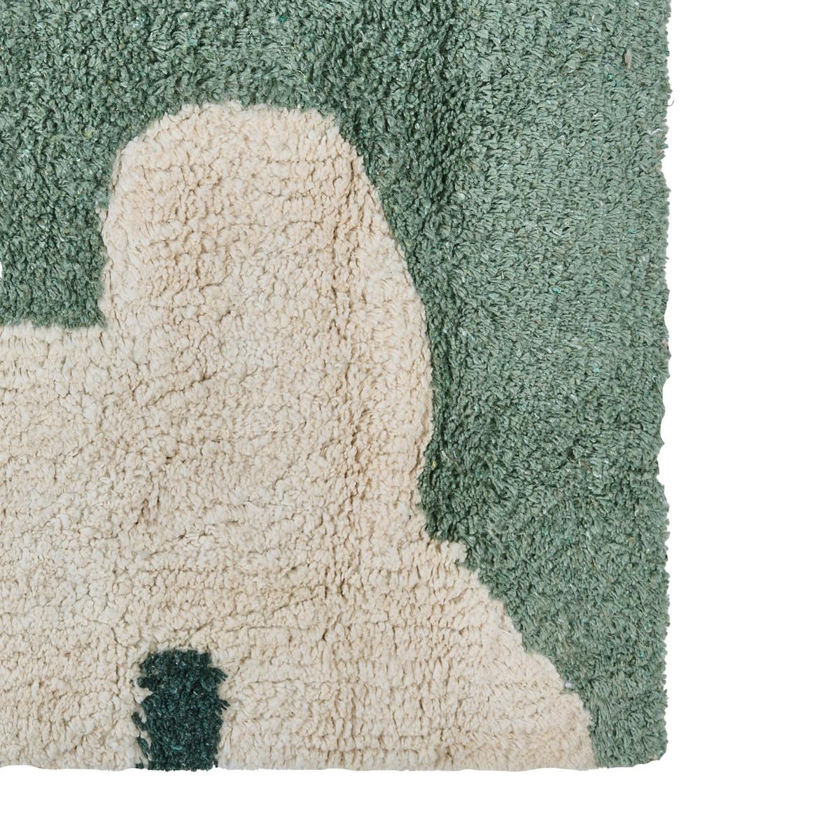 KINDERTEPPICH Grün 160/230 cm Baumwolle Mokhva - Grün, Textil (160/230cm) - Beliani