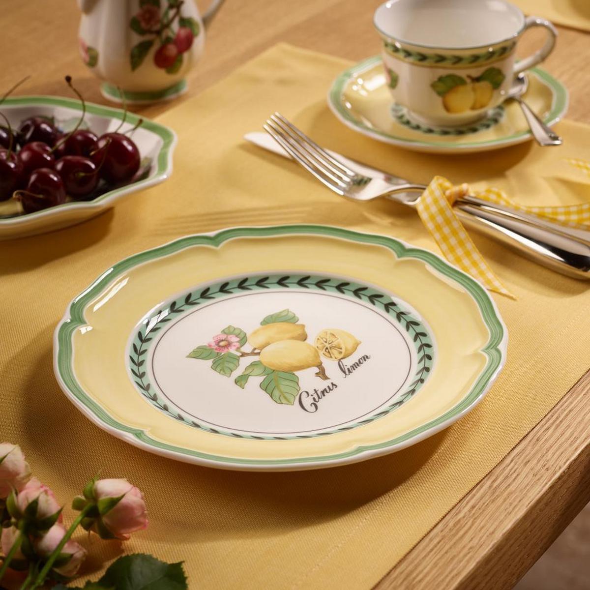 FRÜHSTÜCKSTELLER French Garden Valence bunt ø 20,7 cm - Multicolor, Keramik (20.7cm) - Villeroy & Boch