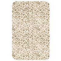 WC-VORLEGER Leopard - Klassisch - Beige WC Teppich 50x80 cm - Hellbraun, Textil (50/1cm) - OnlyWow