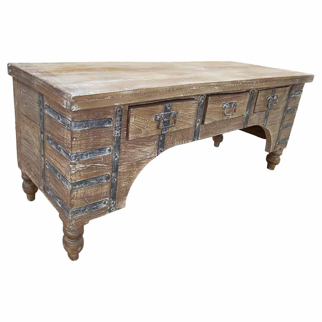 TV-LOWBOARD aus Holz, 175x45x57cm - Braun, Holz (175/57/45cm) - Wanderlust