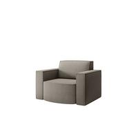 SESSEL Palma In Stoff Scala - Grau, Holzwerkstoff/Textil (98/74/89cm) - Fun Möbel