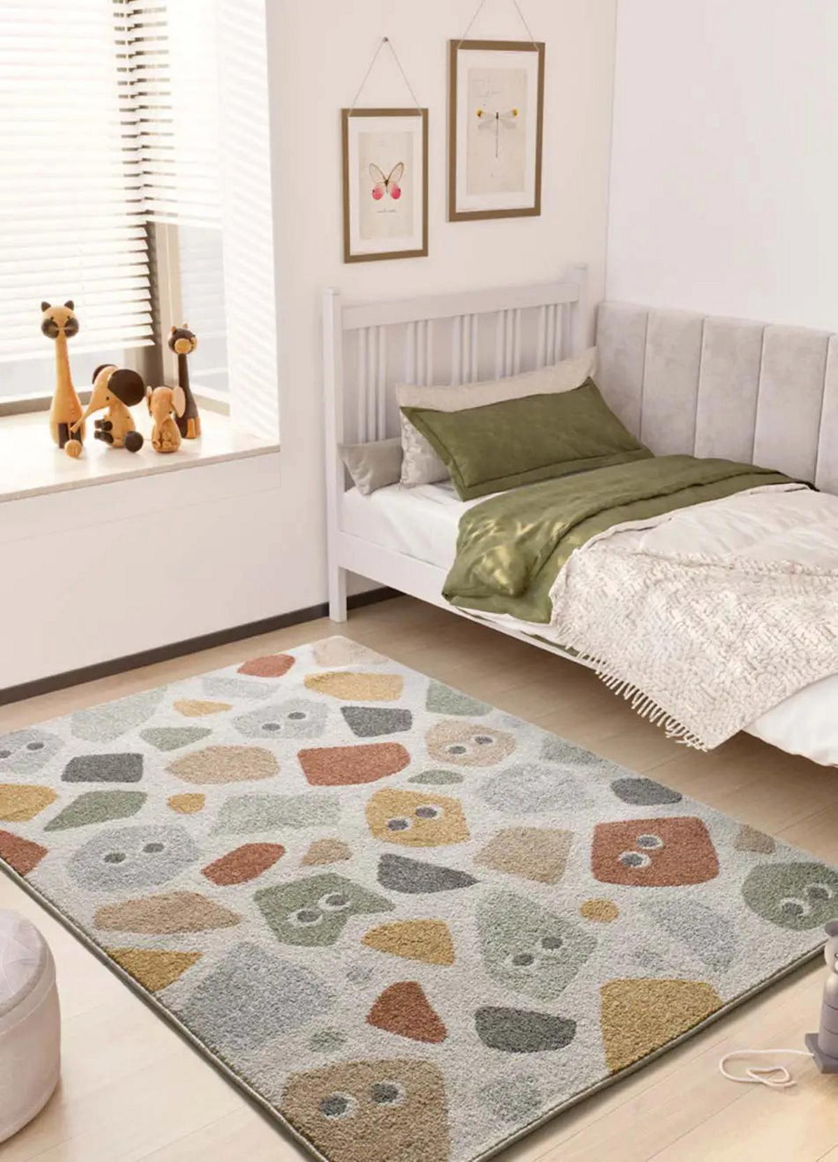 KINDERTEPPICH Mehrfarbig Beats 120/170 cm - Multicolor, Textil (120/170cm) - Atticgo