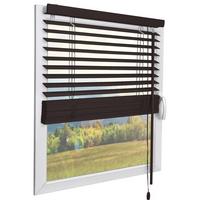 HOLZJALOUSIE SolDecor JH3 120/160 cm Dunkelbraun - Dunkelbraun, Holz (120cm) - Sol Royal
