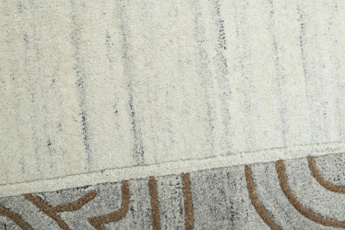 TUFTTEPPICH Royal Natur 90x160 cm - Grau, Textil (90/160cm) - THEKO