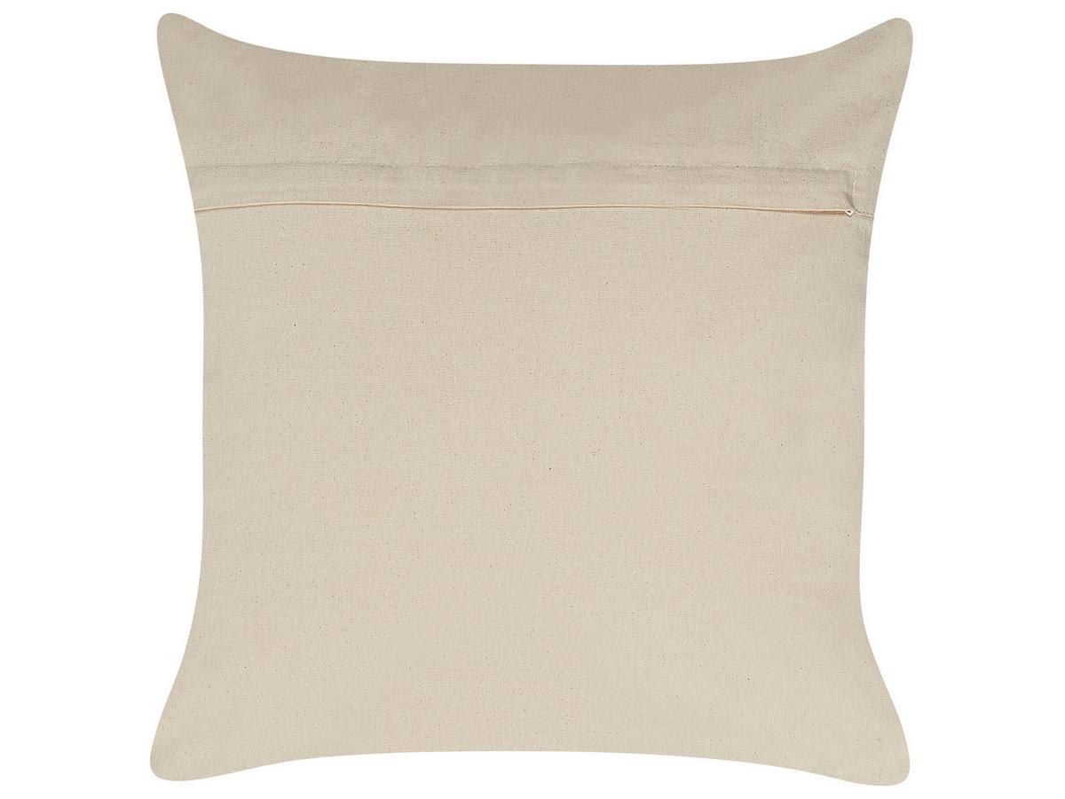 DEKOKISSEN 2er-Set Blau 50/50 cm Safi - Blau, Naturmaterialien/Textil (50/50cm) - Beliani