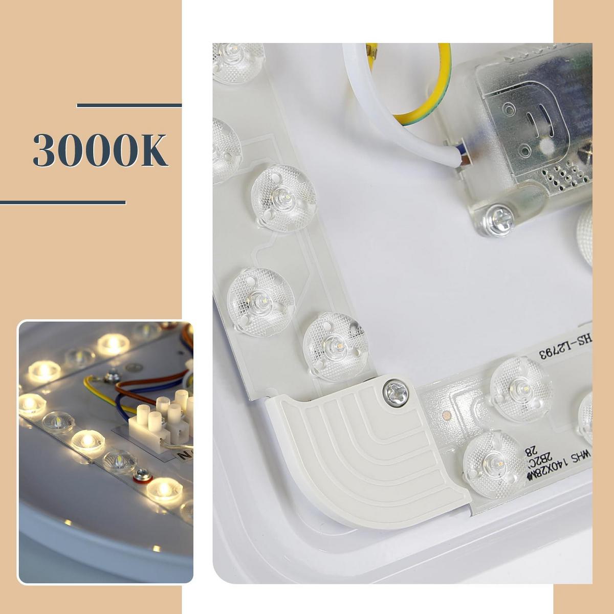 LED-DECKENLEUCHTE Malmberg 25.2/5.7/6 cm - Weiß, Kunststoff (5.7/25.2/6cm) - Nettlife