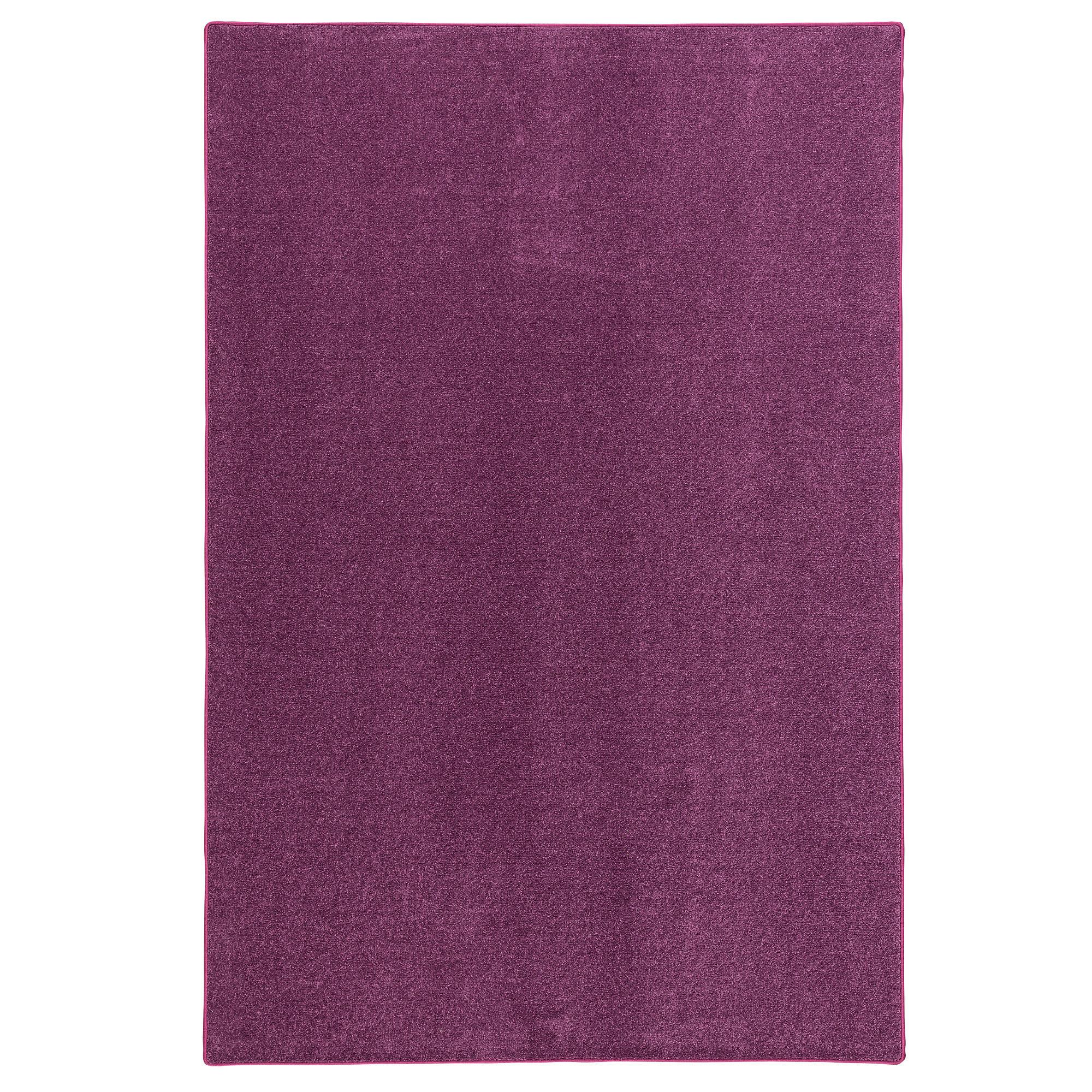 HOCHFLOR VELOURS TEPPICH LUNA - Lila, Textil (100/200cm) - Snapstyle
