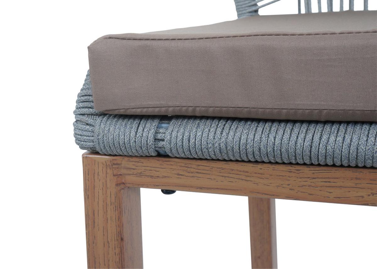 BARHOCKER Hellgrau, Taupe - Taupe/Hellgrau, Metall (45/101/50cm) - MCW