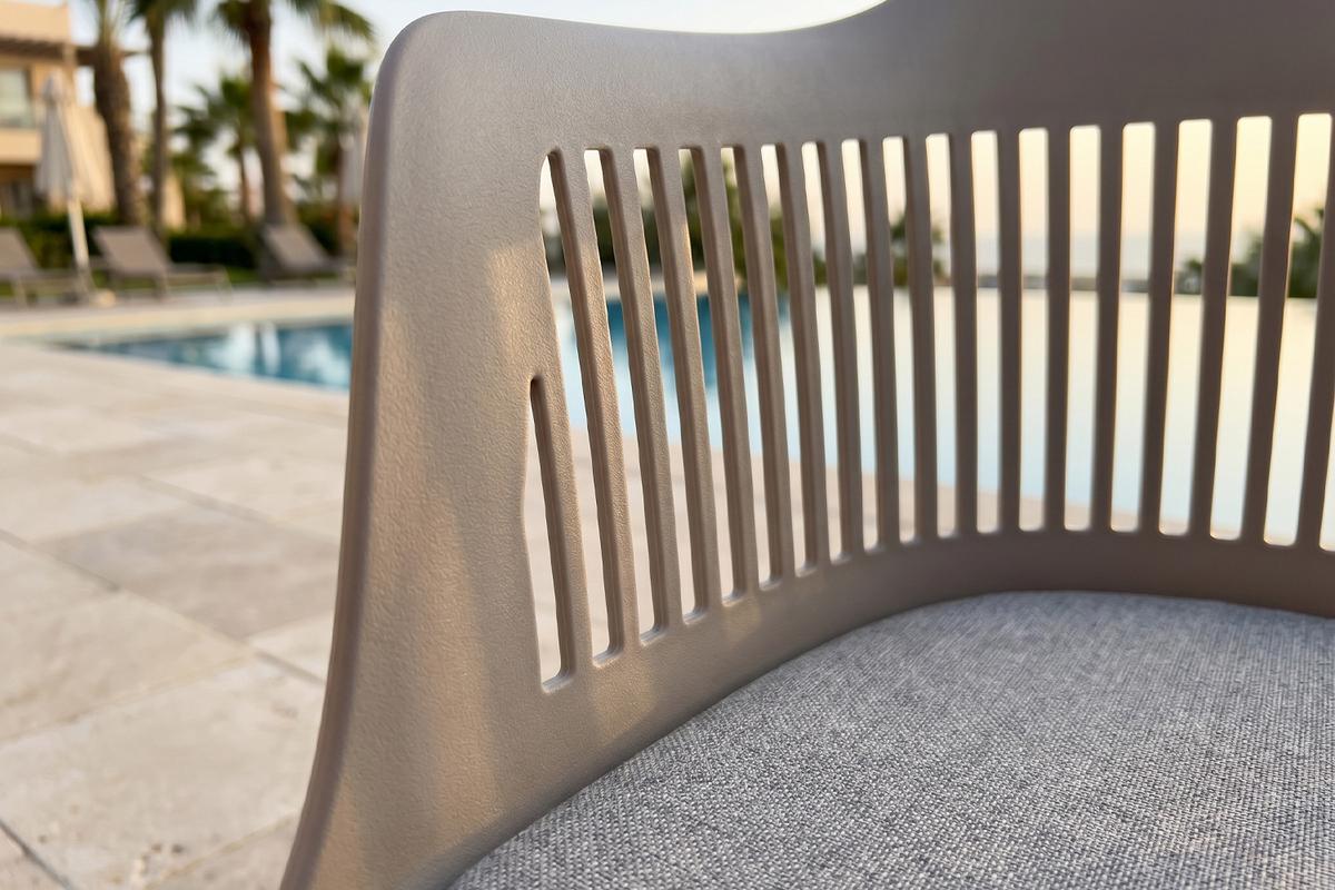 GARTENSTUHL ALTEA Beige Kunststoff (1er-Set) - Beige, Kunststoff (59/84/54cm) - KAWOLA