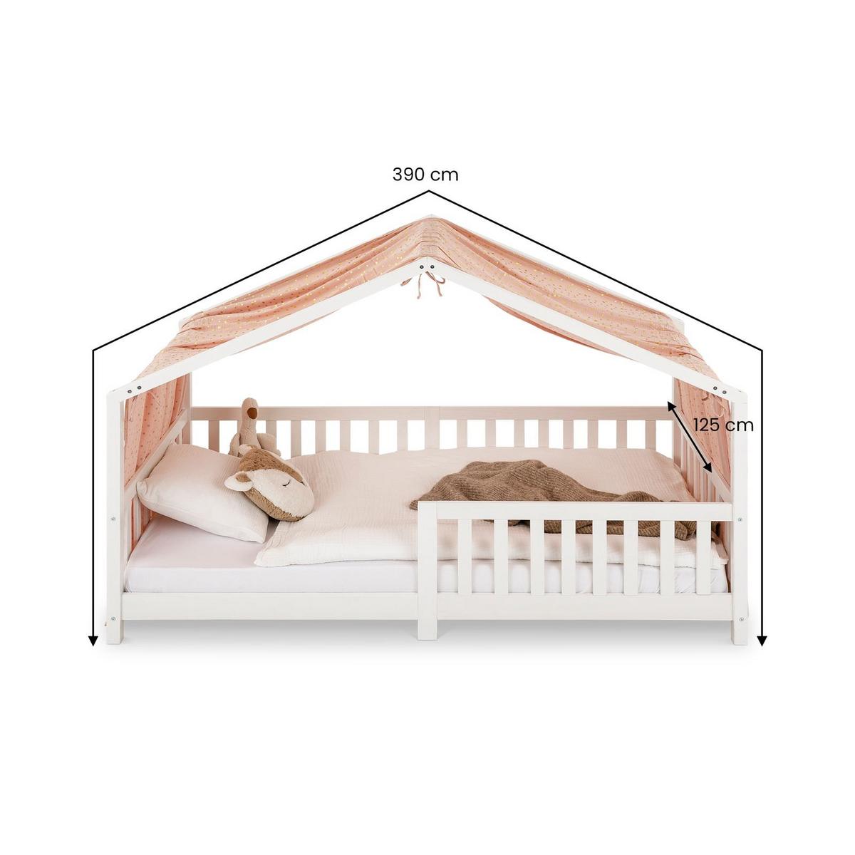 HAUSBETT- HIMMEL LIAN - Goldfarben/Rosa, Textil - IDIMEX