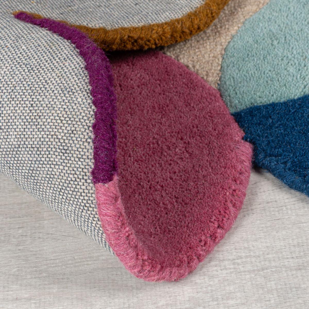 WOLLTEPPICH HALLEIN, geometrisch, Beige-Bunt, 160 x 230 cm - Multicolor, Textil (230/160cm) - KADIMA DESIGN