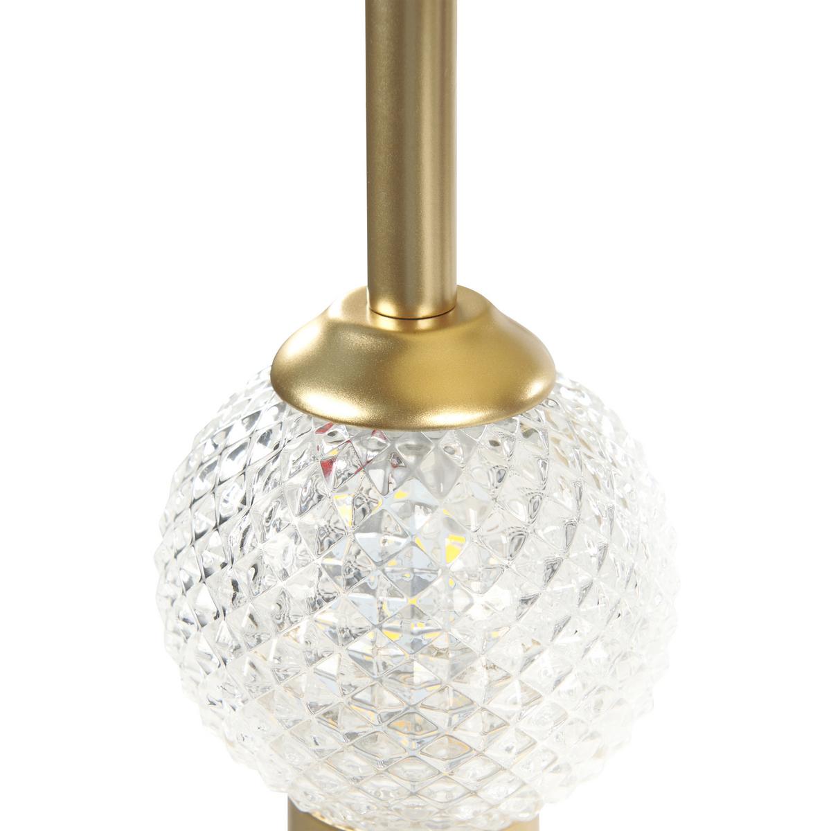 DECKENLEUCHTE Yowaka 40/40/26 cm - Goldfarben, Metall (40/40/26cm) - Beliani