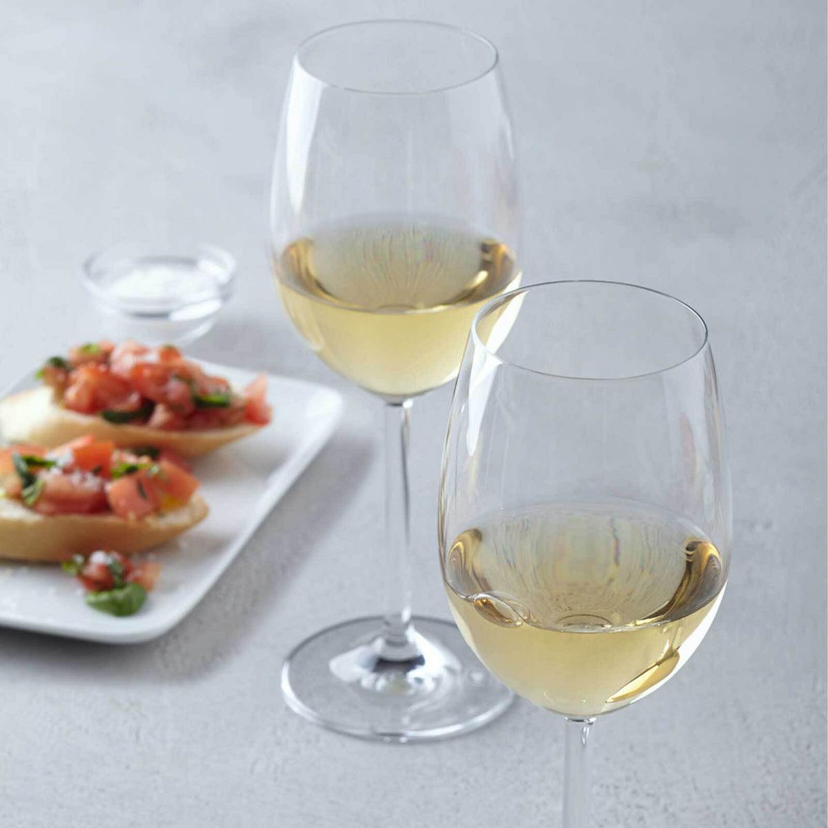 WEISSWEINGLÄSER Daily transparent 170 ml 6er Set - Transparent, Glas (0.37L) - Leonardo Living