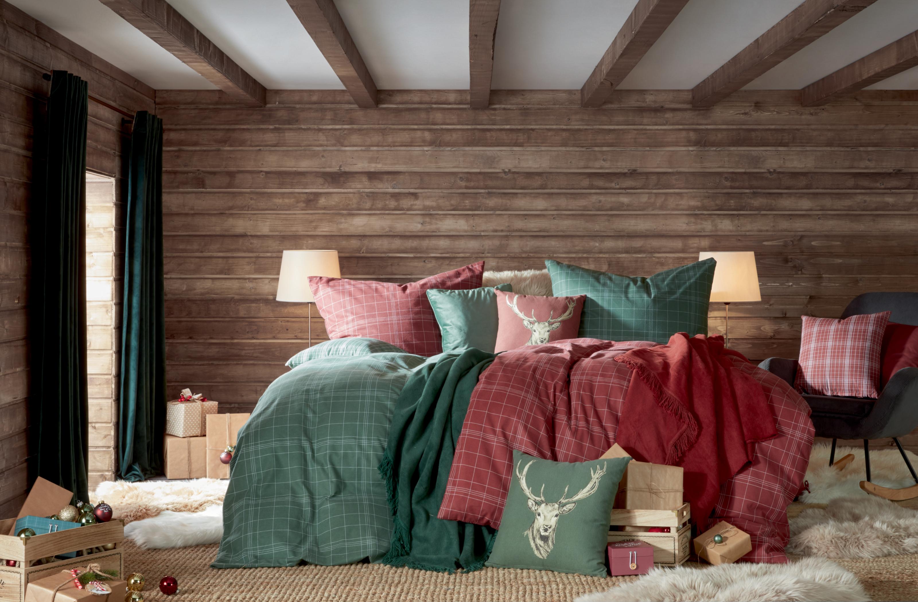 Rustic Christmas-ssypialnia
