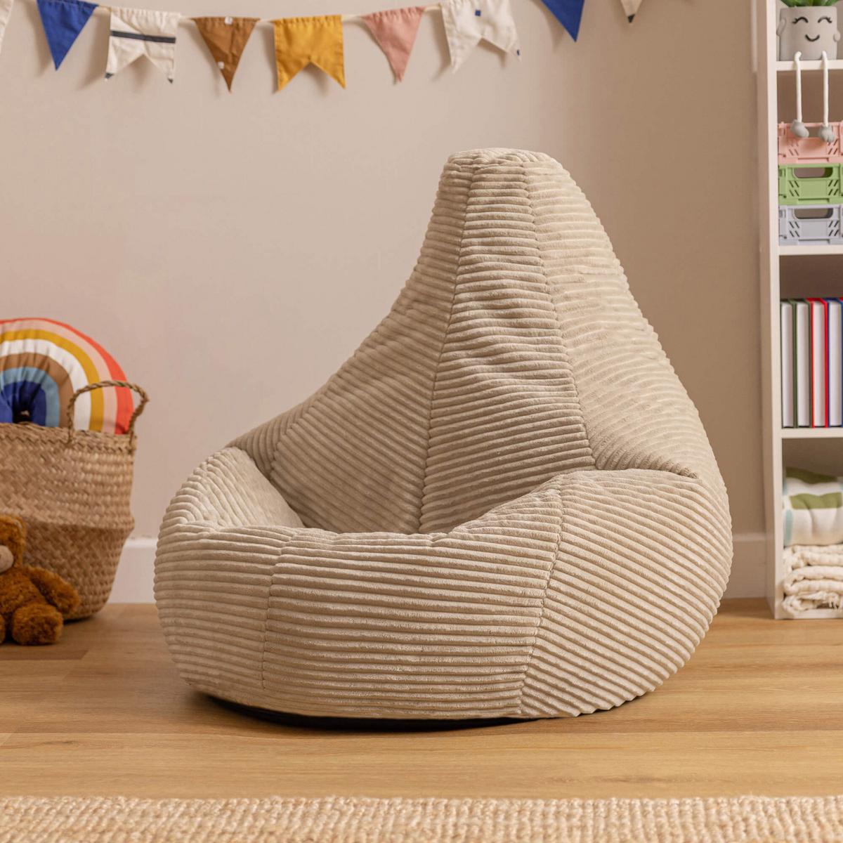 KINDERSITZSACK Sessel Dalton - Beige, Textil (69/59/65cm) - icon