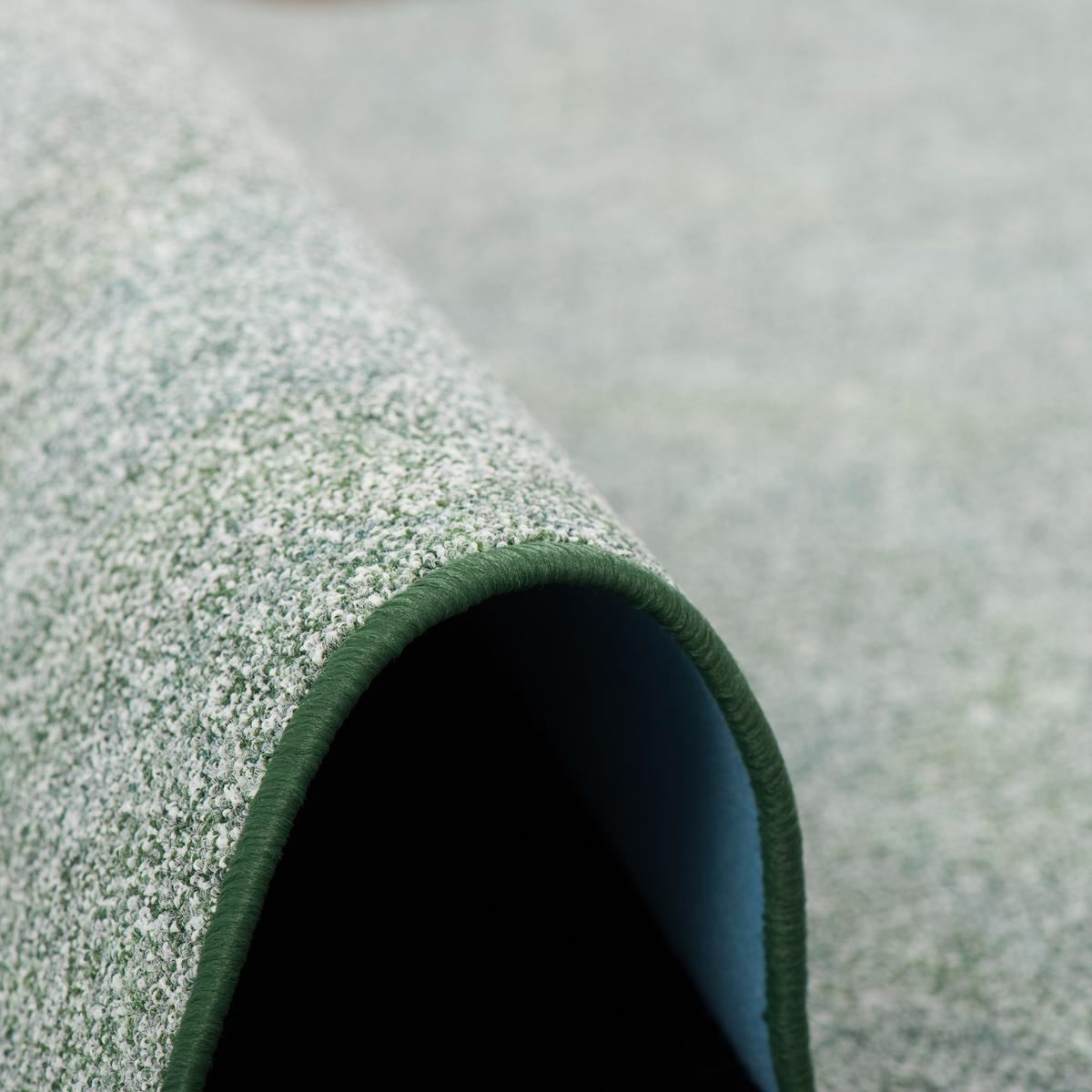 SCHLINGENTEPPICH MEMORY MELIERT - Grün, Textil (200/250cm) - Snapstyle