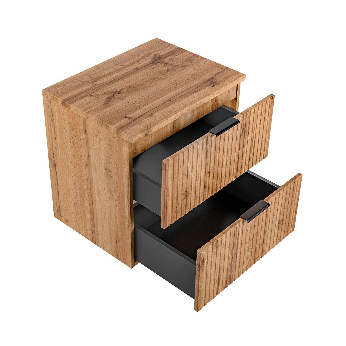 WASCHTISCHUNTERSCHRANK 60.6cm Adriel Holz - Braun, Holzwerkstoff (60.6/59/46cm) - Petits-meubles