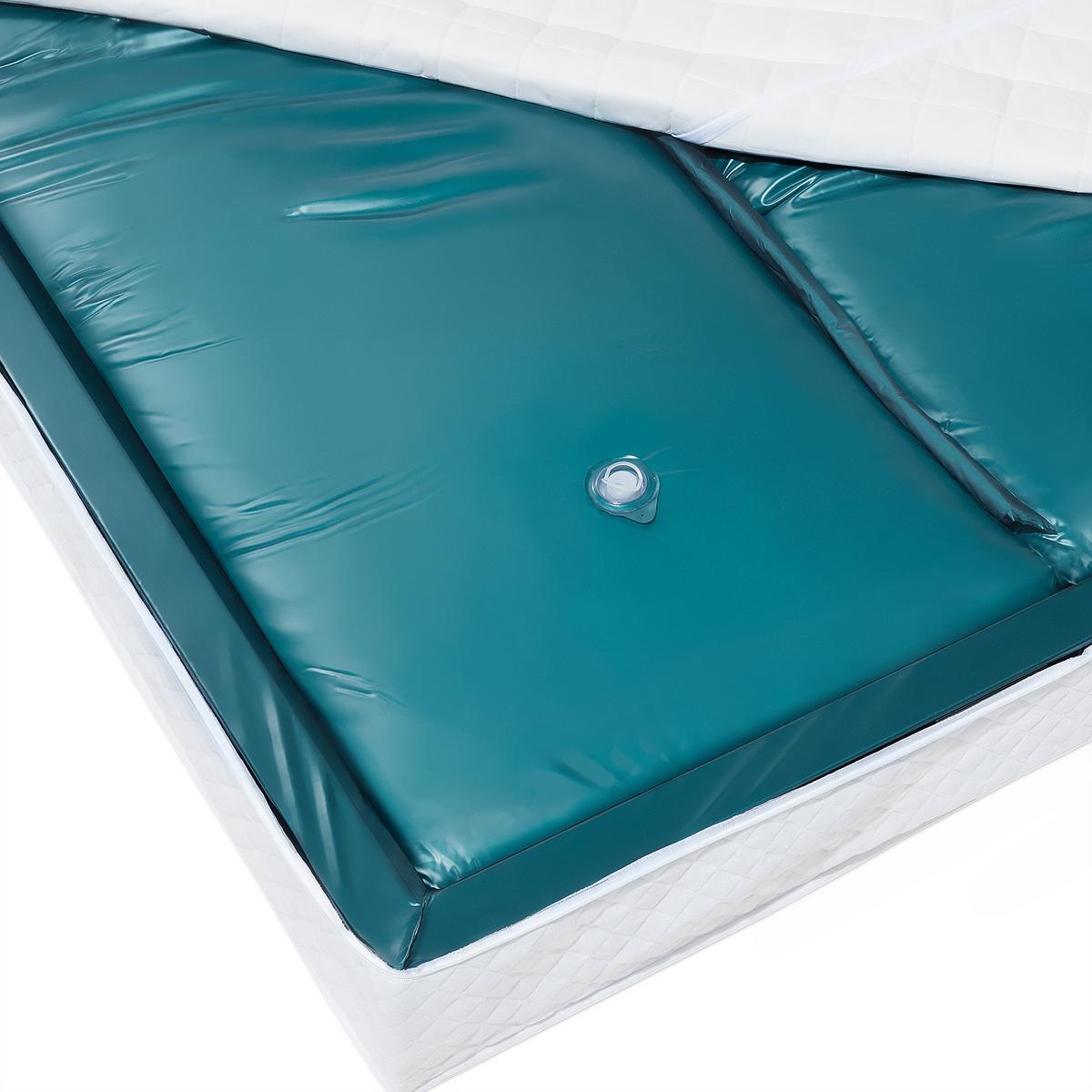 WASSERBETT 180/200 cm Weiß Zen - Weiß, Holzwerkstoff (180/200cm) - Beliani