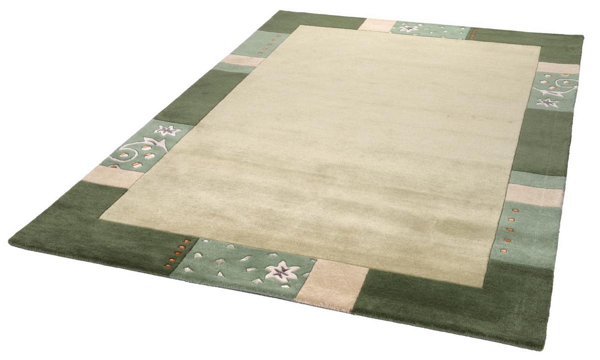 HANDTUFTTEPPICH Royal Ganges 160x230 cm - Beige, Textil (160/230cm) - THEKO