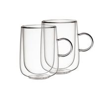 LATTE-MACCHIATO-GLÄSER Artesano Hot & Cold transparent 360 ml 2er Set - Transparent, Glas (0.36L) - Villeroy & Boch