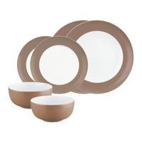 BASIC-SET Liberty Pure Colors Cocoa Brown 6-tlg. - Braun, Keramik (2/2/2cm) - Seltmann Weiden