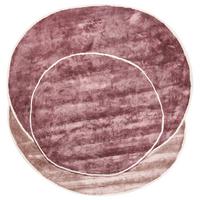 TEPPICH Rosa 200/200 cm Viskose Kanrach - Pink, Textil (200/200cm) - Beliani