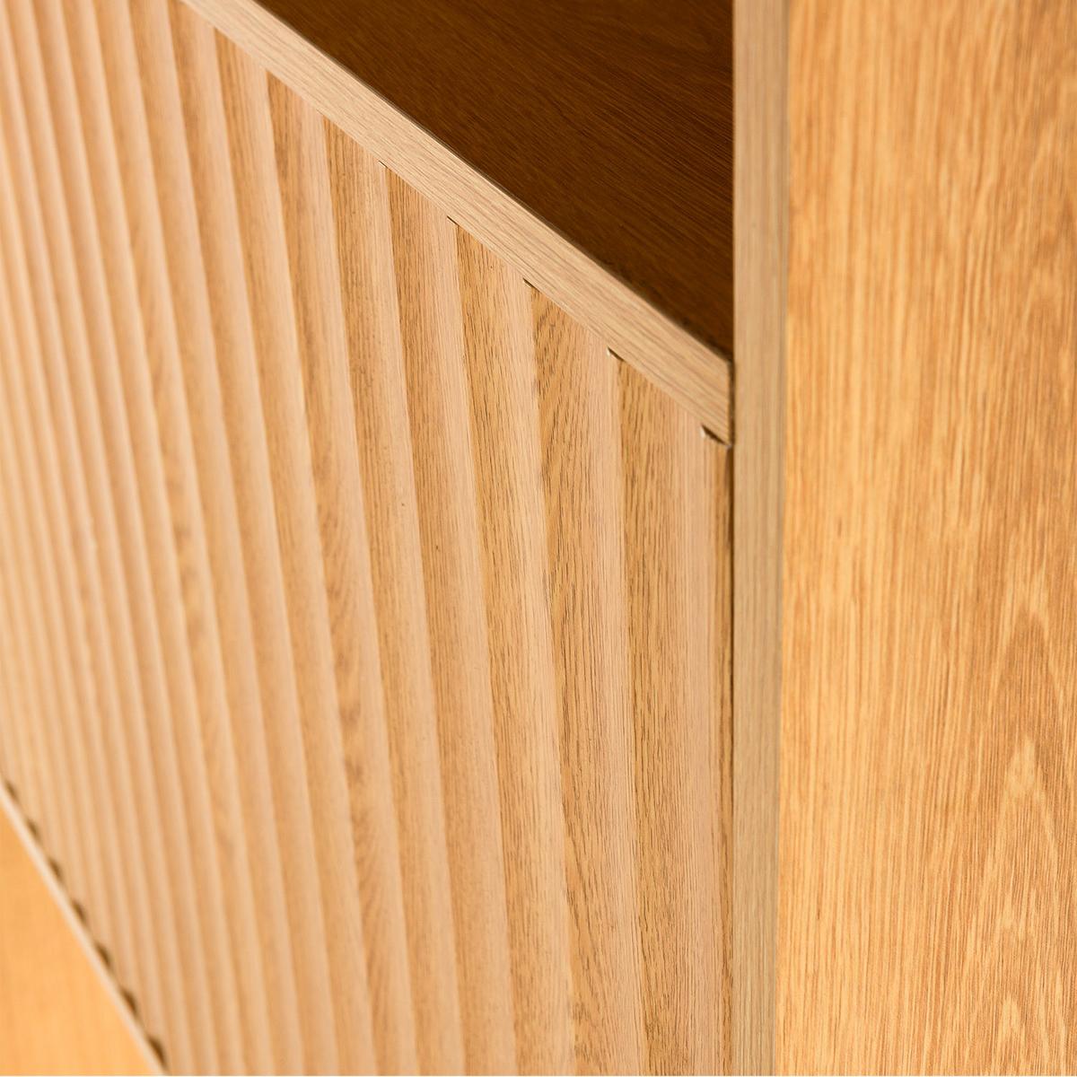 KOPFTEIL Lluvia 165 cm Eichenfarbe - Honigeiche, Holzwerkstoff (15/165/165cm) - VS Venta-stock