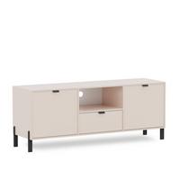 LOWBOARD MINO 161/48,5/45 cm, Beige - Beige, Holzwerkstoff (161/48.5/45cm) - MASSENO