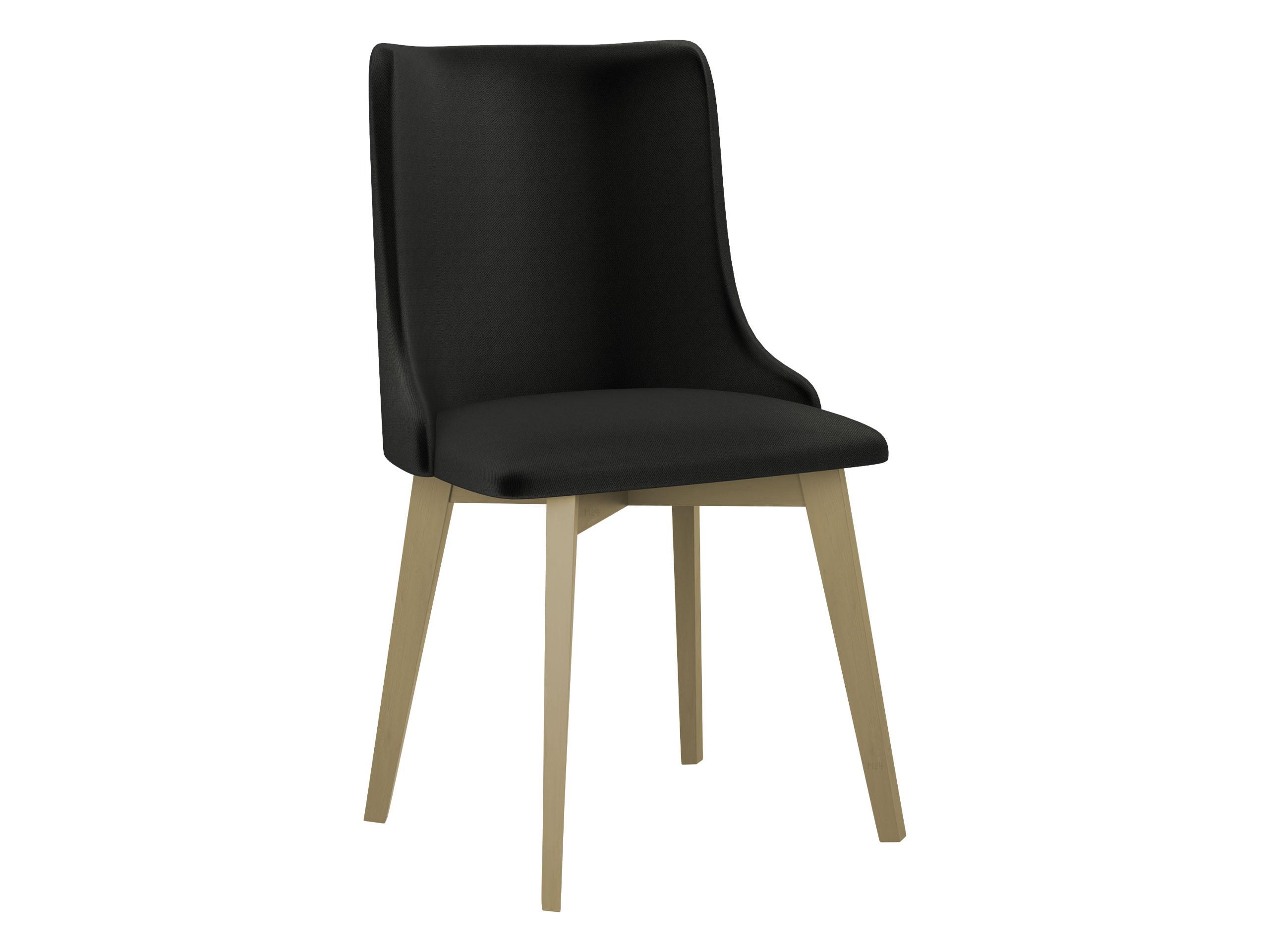 STUHL Monti 5, Holzfarbe: Sonoma - Eichefarben/Schwarz, Holz (48/83/53cm) - MIRJAN24
