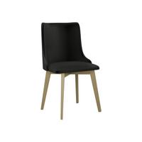 STUHL Monti 5, Holzfarbe: Sonoma - Eichefarben/Schwarz, Holz (48/83/53cm) - MIRJAN24