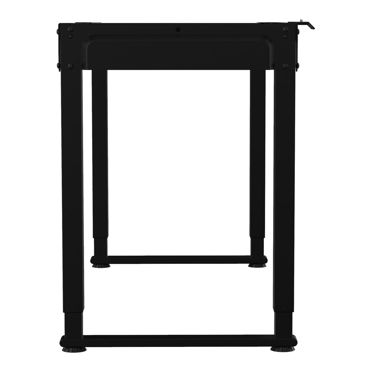 TISCHGESTELL Kirkkonummi - Schwarz, Metall (135/55/70cm) - pro.tec