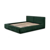 POLSTERBETT Lexie In Riviera Komplett - Grün, Holzwerkstoff/Textil (160/200cm) - Fun Möbel