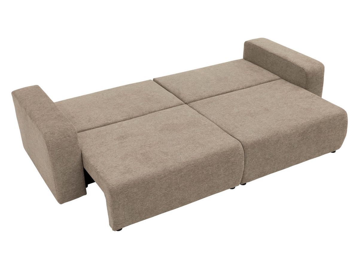 SCHLAFSOFA Piano - Schwarz/Braun, Holz/Kunststoff (245/82/92cm) - MIRJAN24