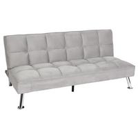SOFA Grau - Grau, Textil (181/82/107cm) - MCW