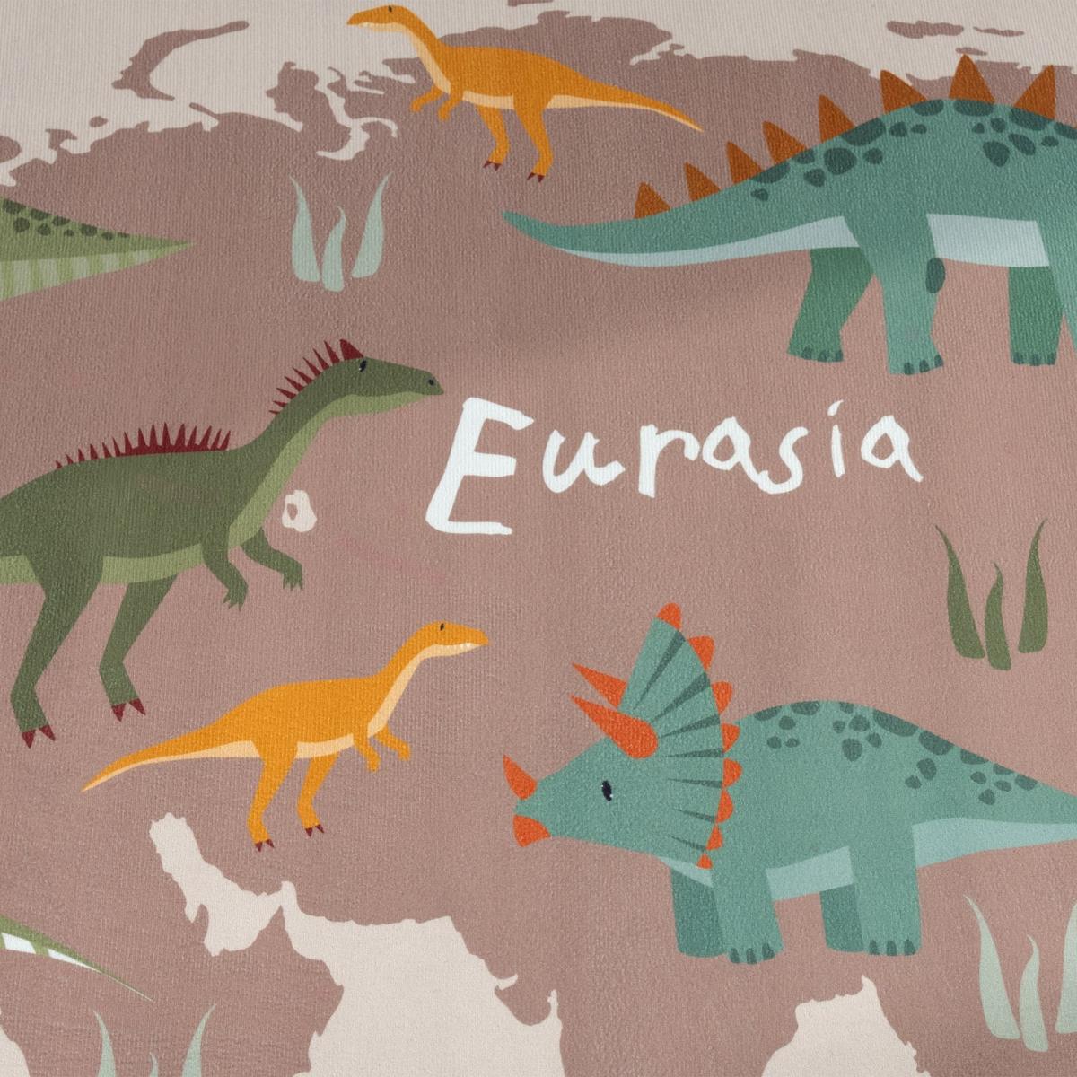 KINDERTEPPICH Dino Beige 120 x 160 cm - Beige, Kunststoff (120/160cm) - TT Home