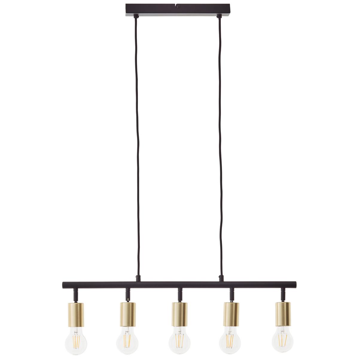 BALKENPENDEL Tiffany 99684/78 - Schwarz, Metall (6/63/90cm) - Brilliant