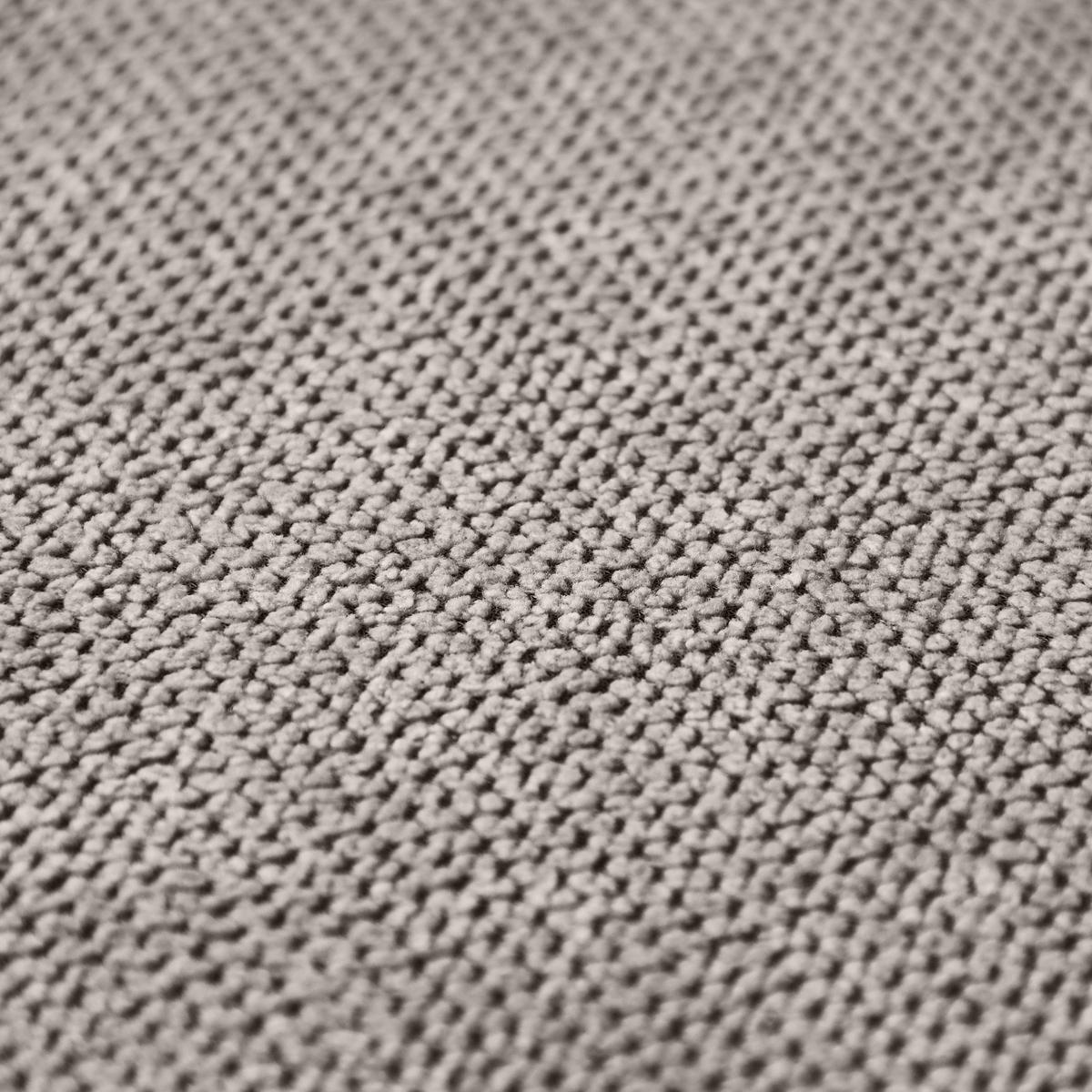 ECKBANK Zerra 192x153 cm, mit Metallbeinen, Curio-Stoff, Beige - Beige/Schwarz, Metall (192/153cm) - Beautysofa