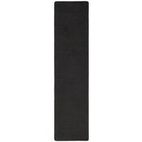 TREND VELOURS LÄUFER TEPPICH JOY - Schwarz, Textil (80/160cm) - Snapstyle