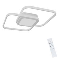 LED-DECKENLEUCHTE Schildhag 50.0/4.7/38.79 cm - Weiß, Metall (38.79/50/4.7cm) - ZMH