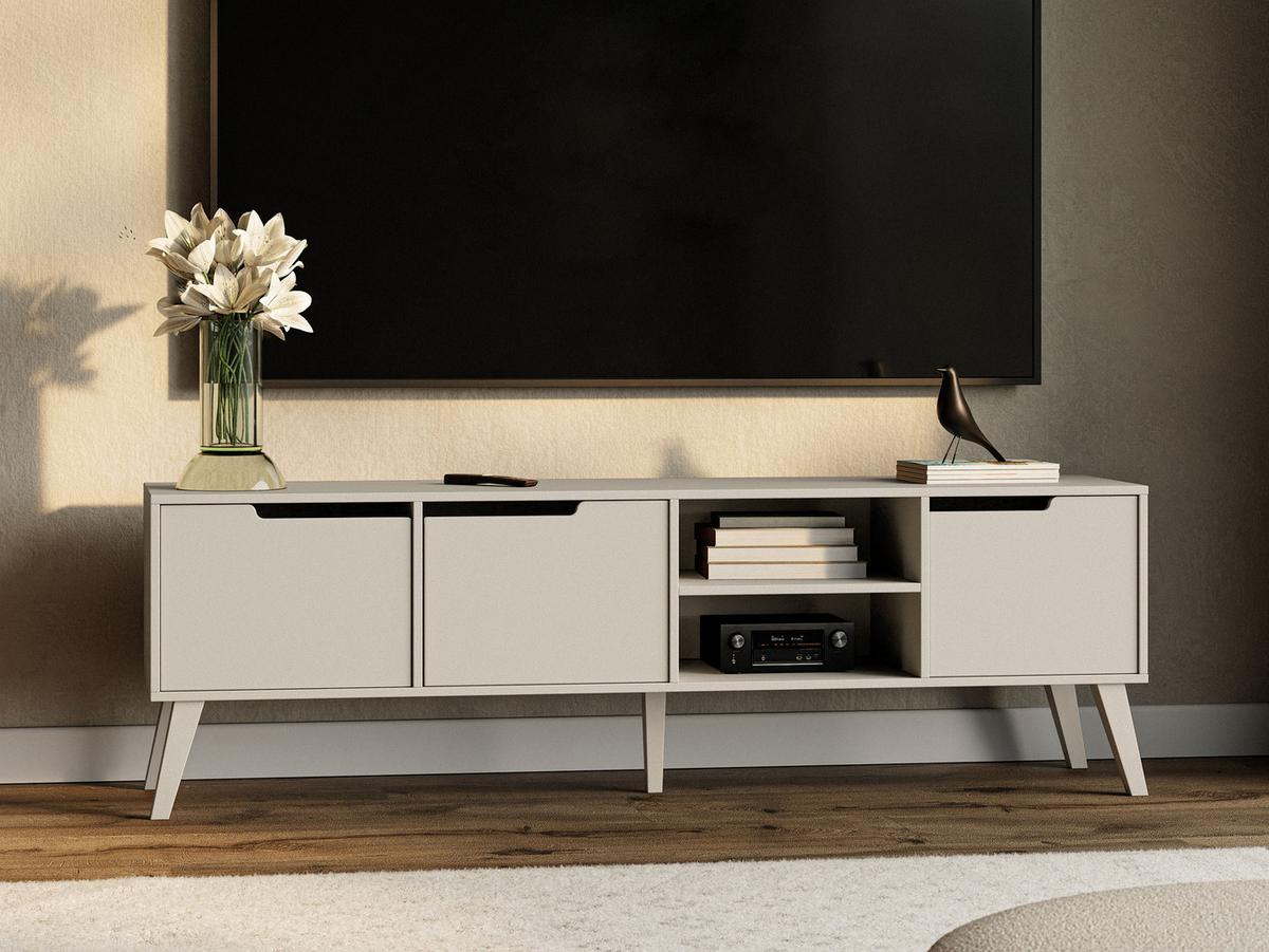 TV-LOWBOARD Nordelo 180 - Kaschmir, Holz/Holzwerkstoff (180/55/40cm) - MIRJAN24