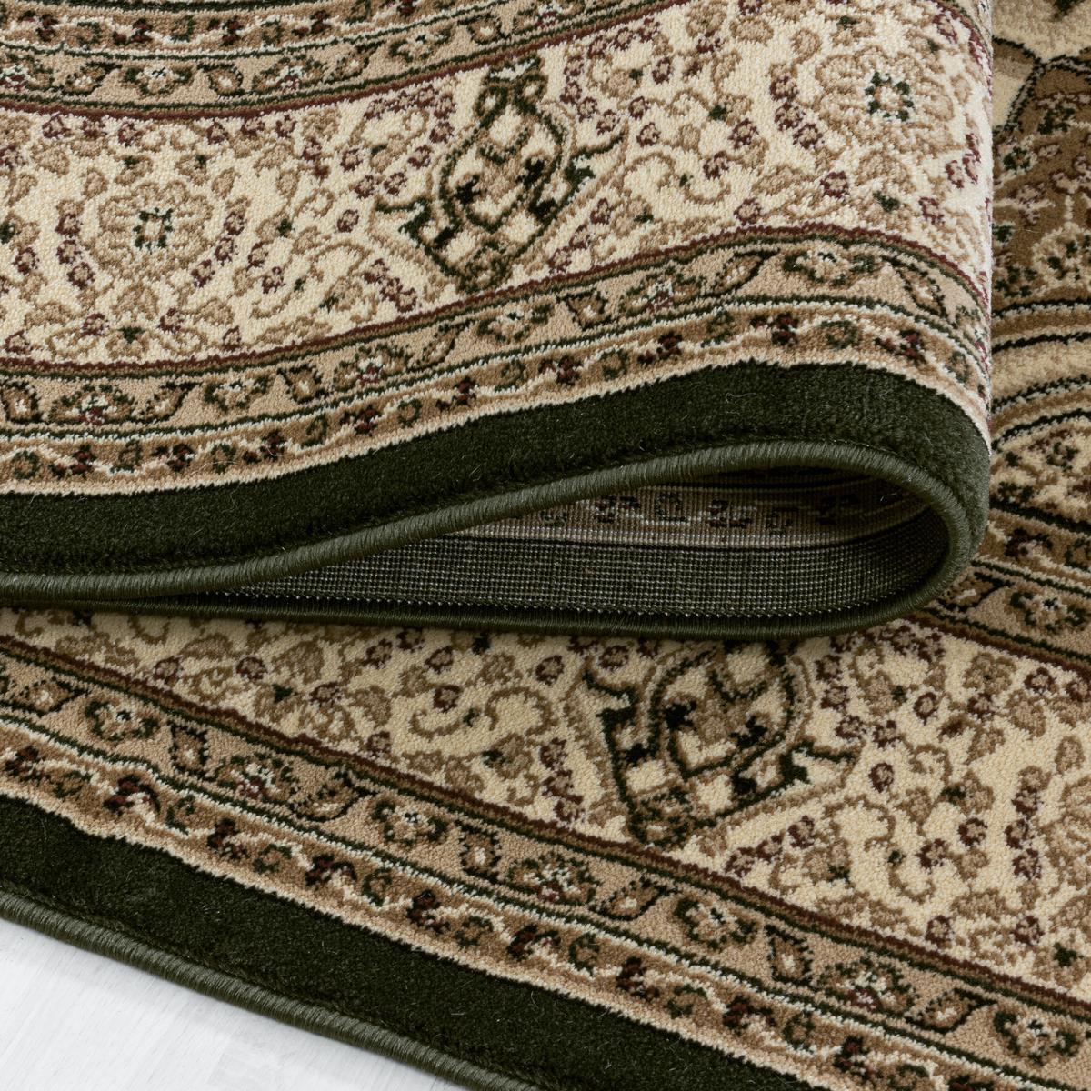 TEPPICH Kurzflor GEISLER in Grün, orientalisch, 200 x 290 cm - Grün, Textil (290/200cm) - KADIMA DESIGN