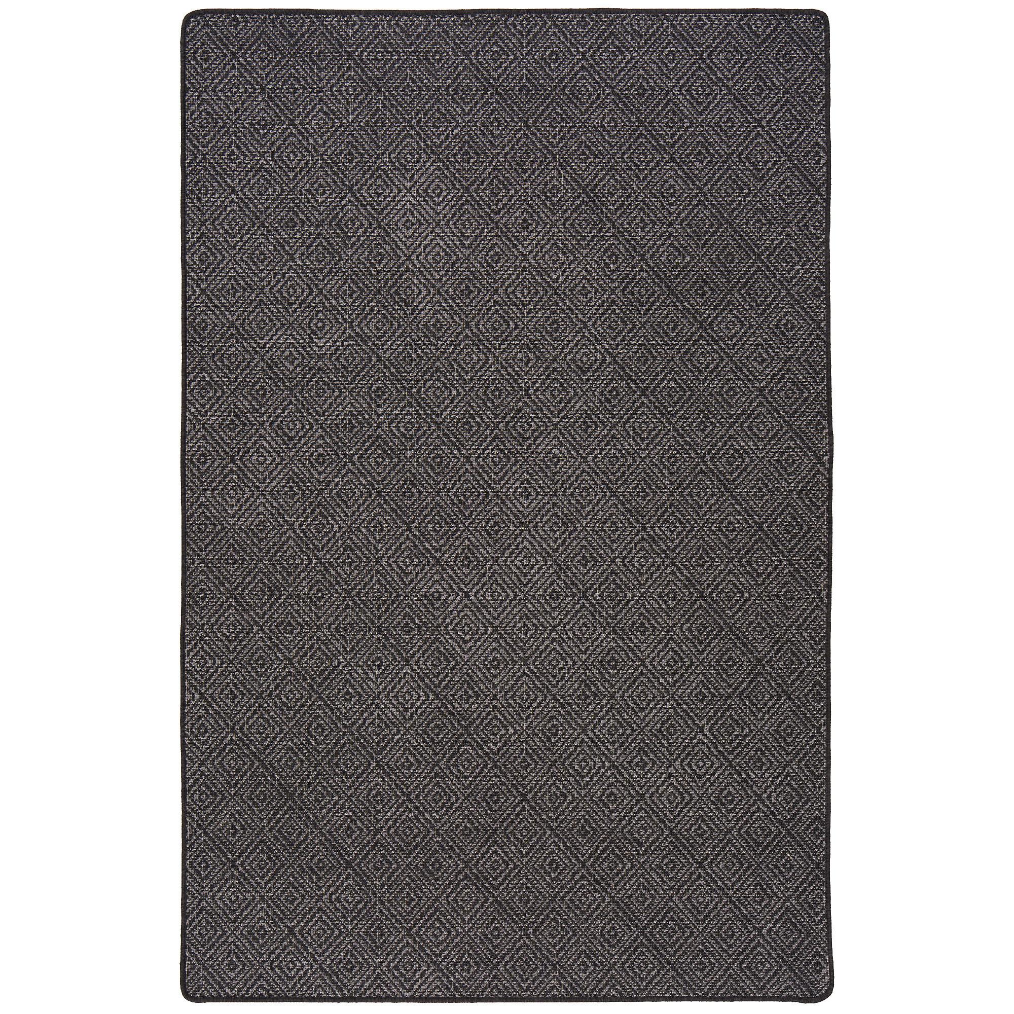 IN- UND OUTDOOR TEPPICH BEIDSEITIG NEWPORT MODERN - Anthrazit, Textil (100/200cm) - Snapstyle
