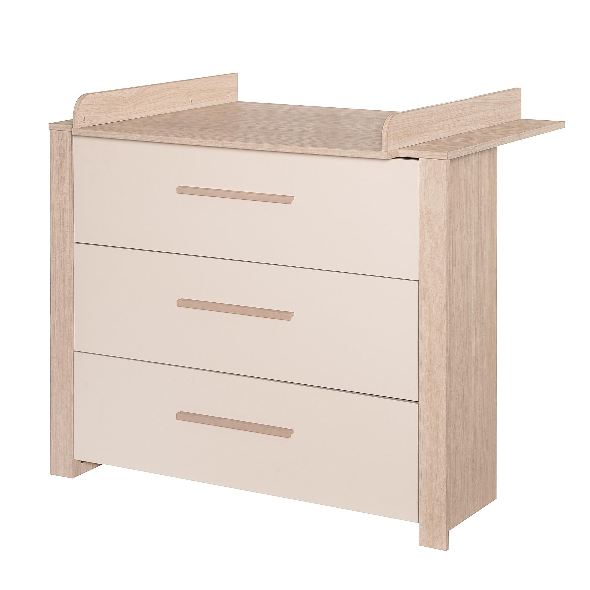 WICKELKOMMODE Momo - Kaschmir, Holz/Holzwerkstoff (112/98/75cm) - Roba