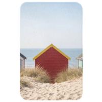 WC-VORLEGER Strand - Ferienhäuser - Farbenfroh - Dünen WC Teppich 50x80 cm - Multicolor, Textil (50/1cm) - OnlyWow