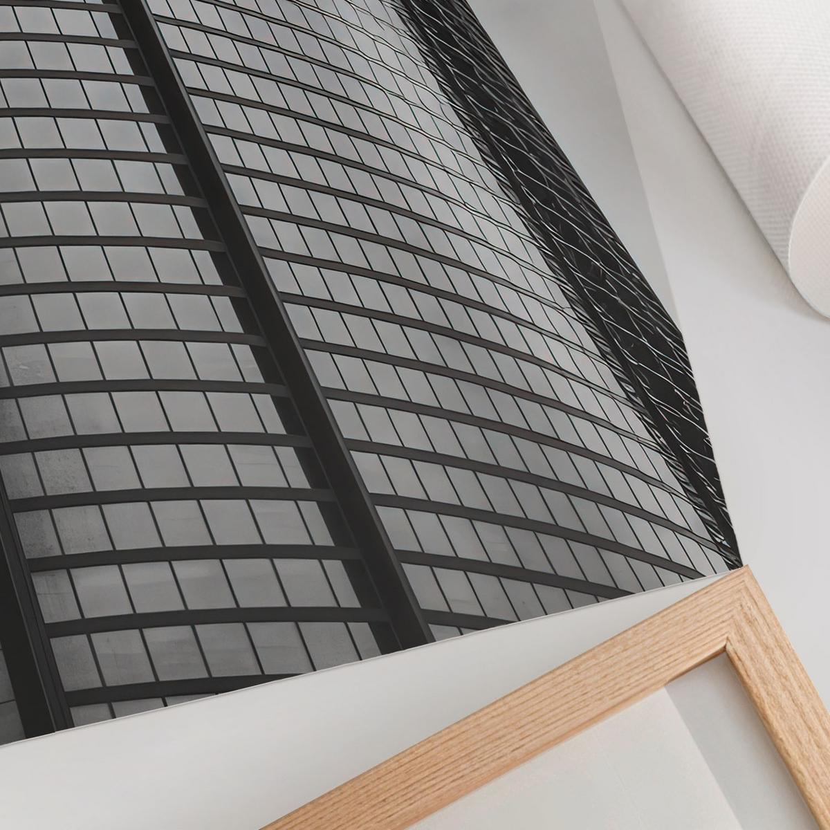POSTER - 42x59 cm - Elowen - Stadtarchitektur - Schwarz, Textil (42/59/0.1cm) - TULUP