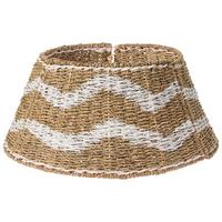 WEIHNACHTSBAUMKRAGEN 29 cm Naturfarben Hiver - Naturfarben, Naturmaterialien (29cm) - Beliani