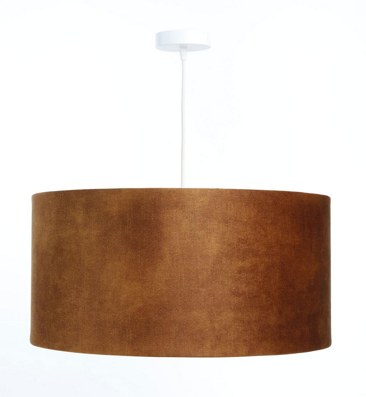 HÄNGELEUCHTE Gold 40/20 cm - Goldfarben/Braun, Kunststoff (40/0.4/20cm) - ONZENO